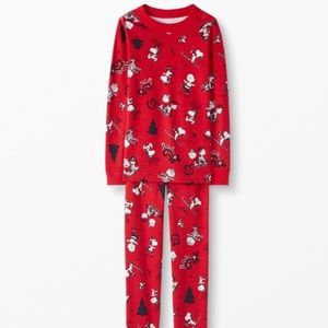 Hanna Andersson Christmas Peanuts Pajamas